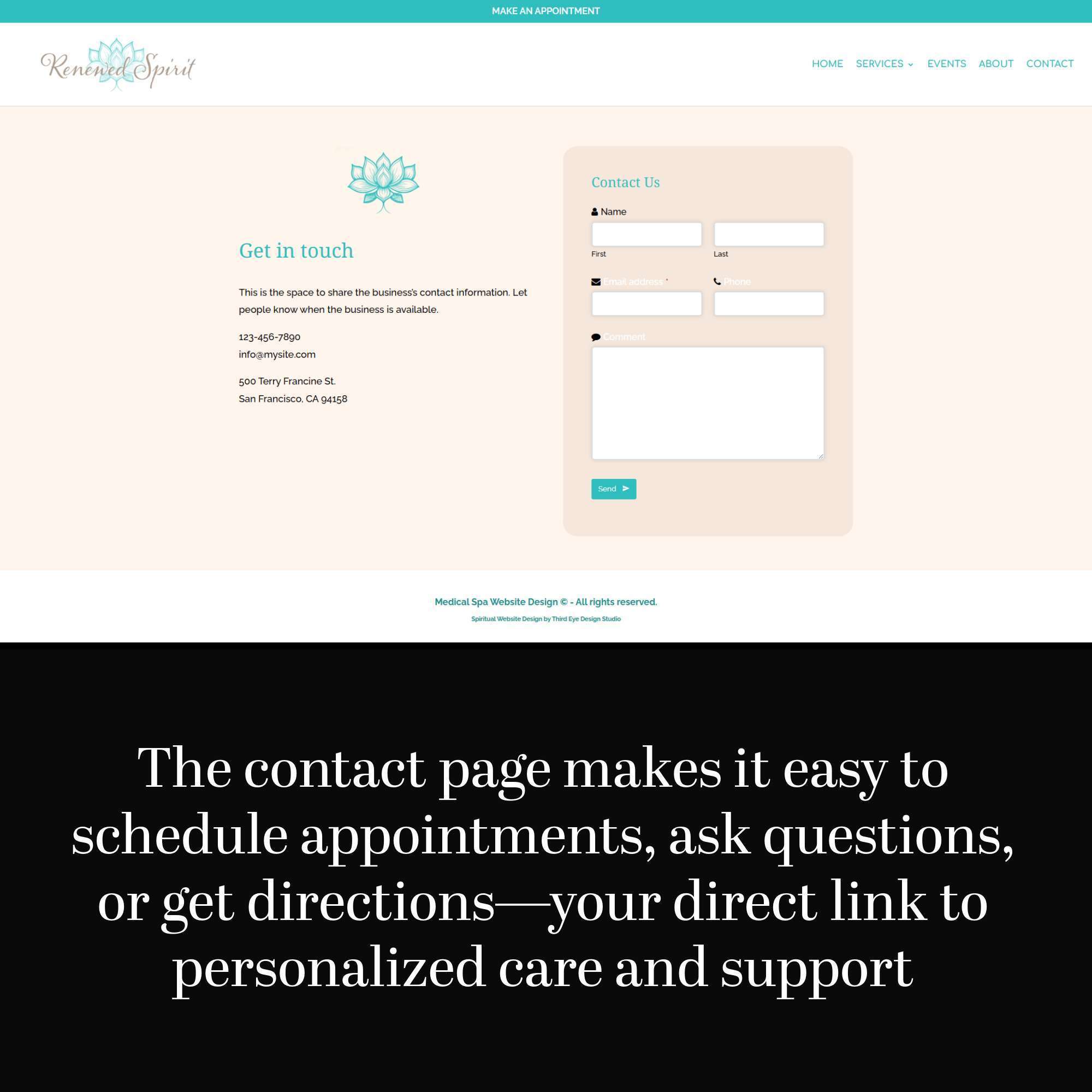 Feminine Website Theme | Medical Spa Website Design - Image 10