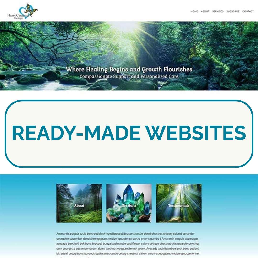 ready made websites